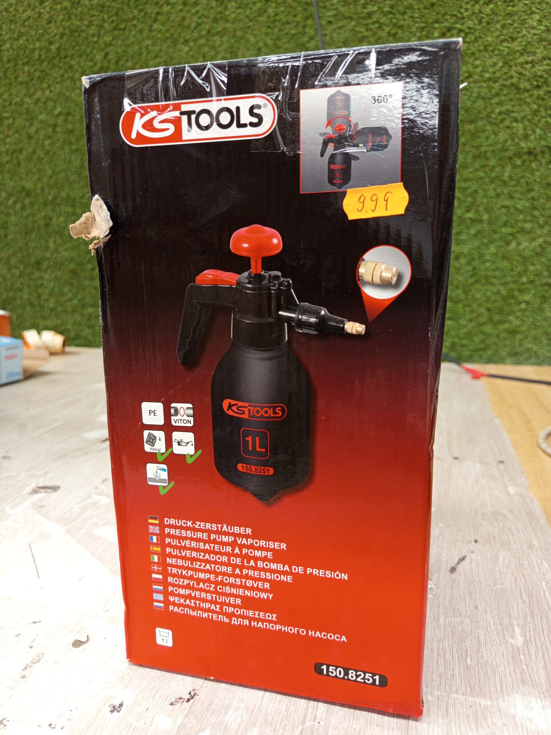 KS Tools Pulverizador de la bomba de presión - Imagen 8