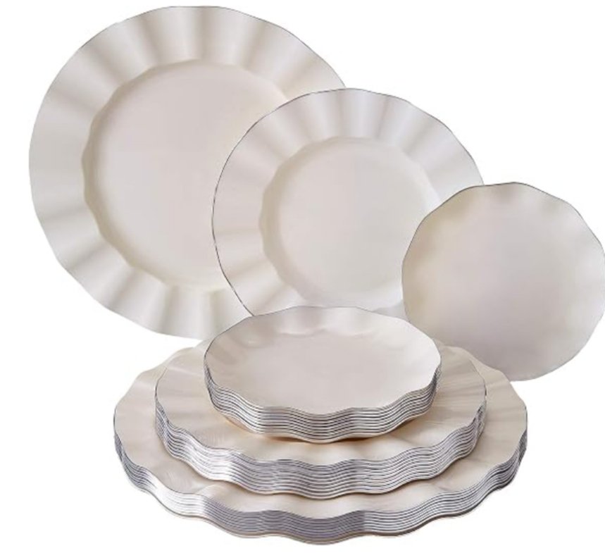 Juego de vajilla desechable para fiestas