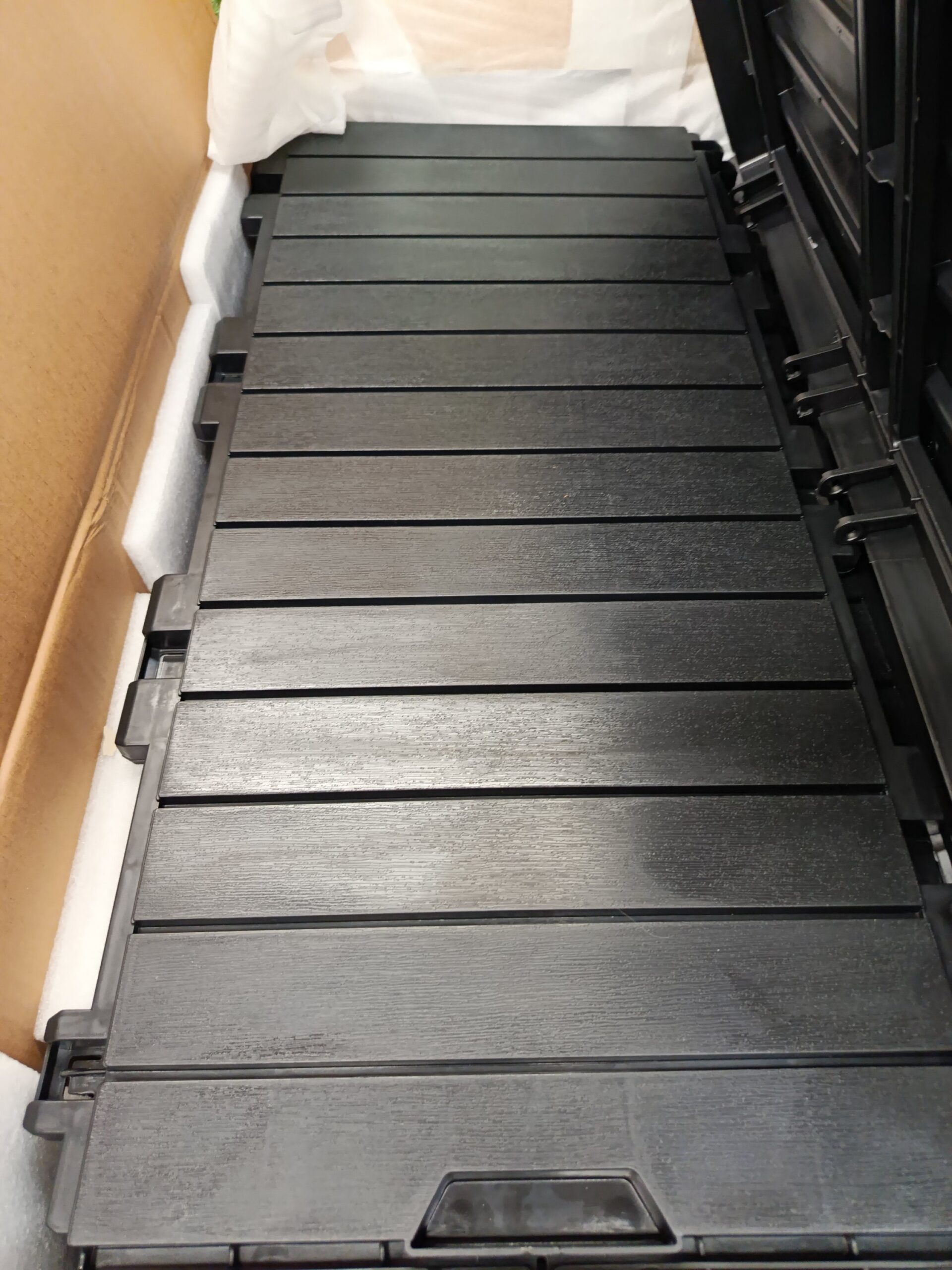 CUBO DE BASURA DOBLE EXTERIOR COSTWAY GT4088BK - Imagen 7