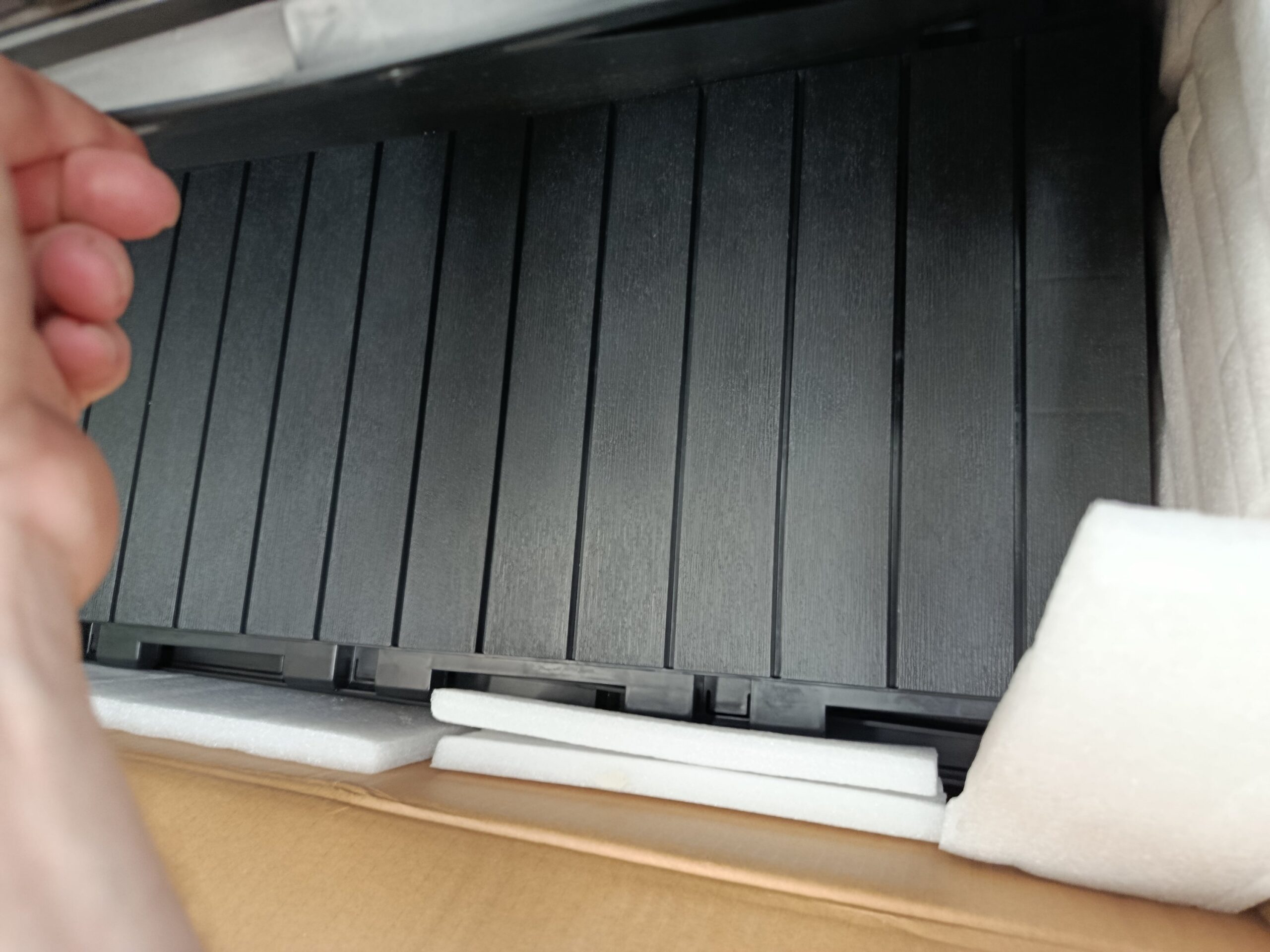 CUBO DE BASURA DOBLE EXTERIOR COSTWAY GT4088BK - Imagen 5