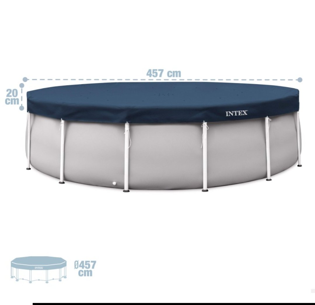 COBERTOR PARA PISCINAS DESMONTABLES REDONDAS 450CM