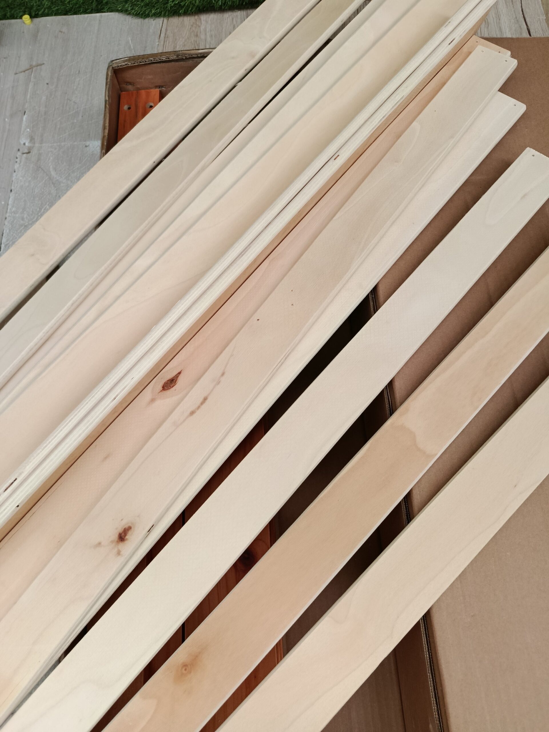 SOMIER CON CABECERO VIDAXL 90 X 190. - Imagen 3