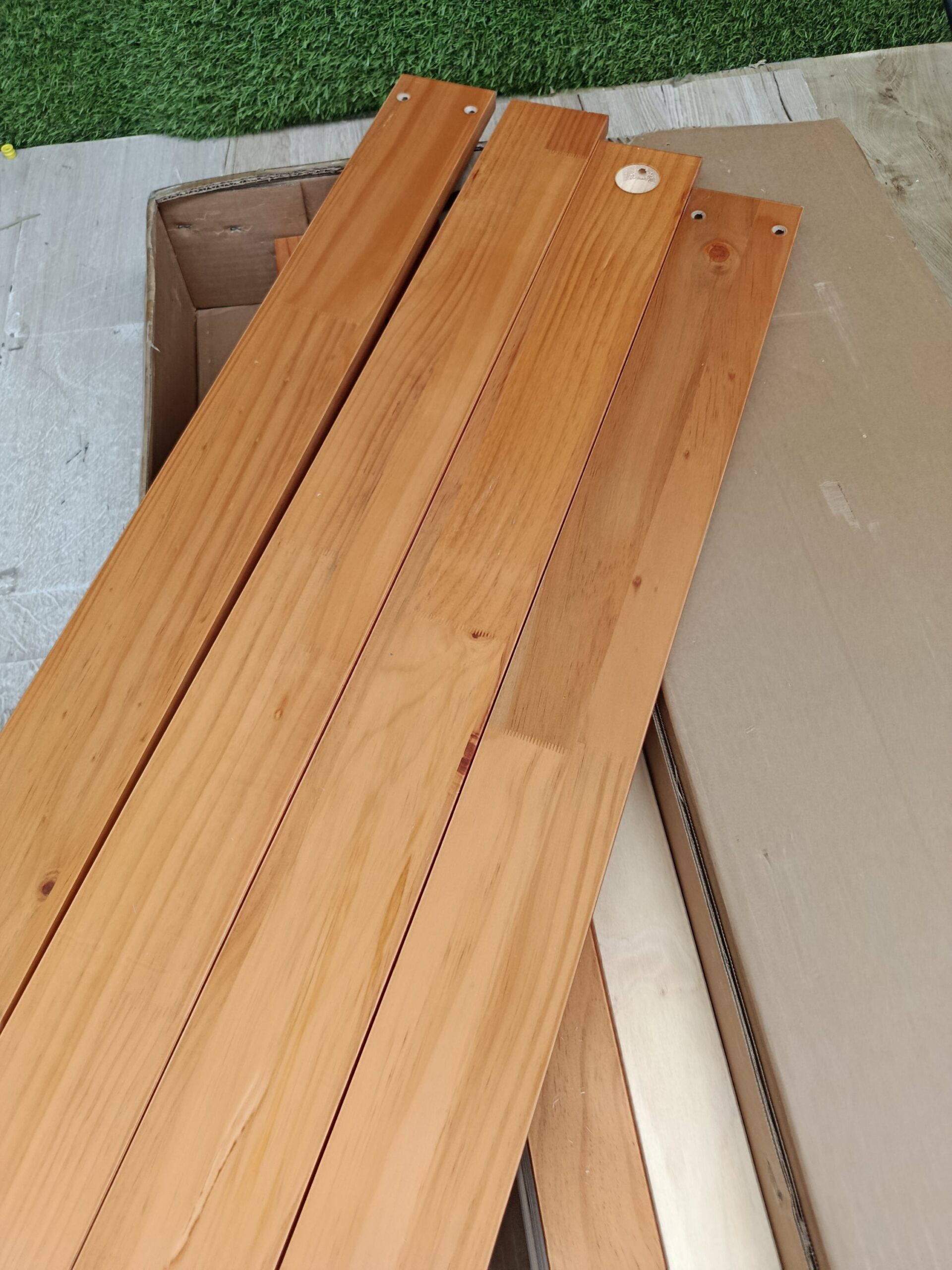 SOMIER CON CABECERO VIDAXL 90 X 190. - Imagen 6