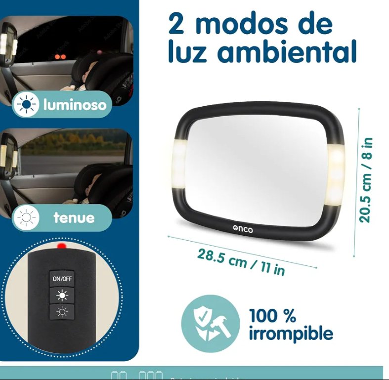 ESPEJO DE BEBE PARA EL COCHE - Imagen 2
