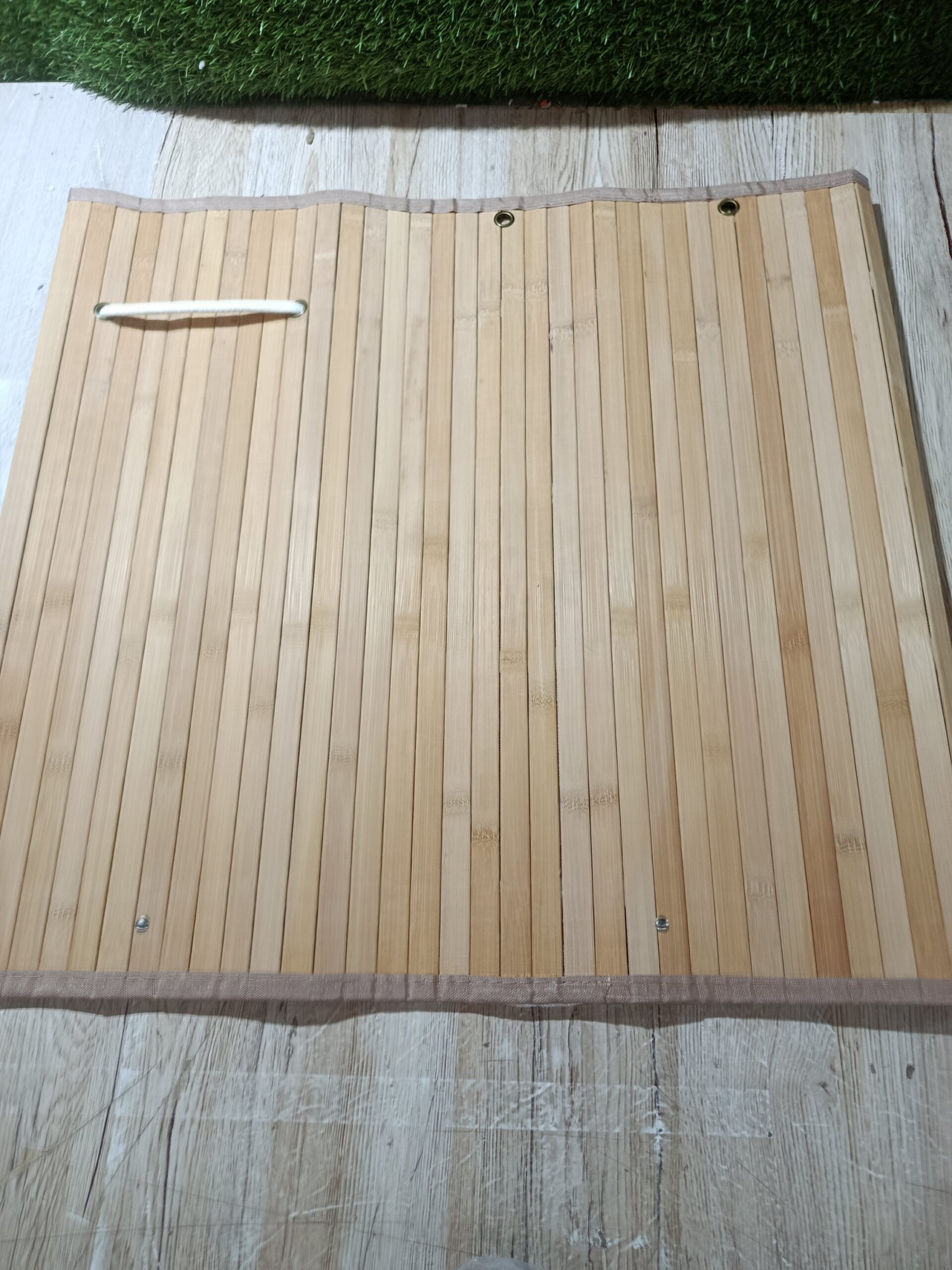 SONGMICS LCB10YV1 CESTO DE BAMBU PARA ROPA - Imagen 3
