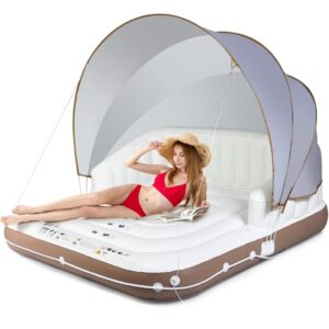 ISLA HINCHABLE PARA 2 PERSONAS COSTWAY NO10725