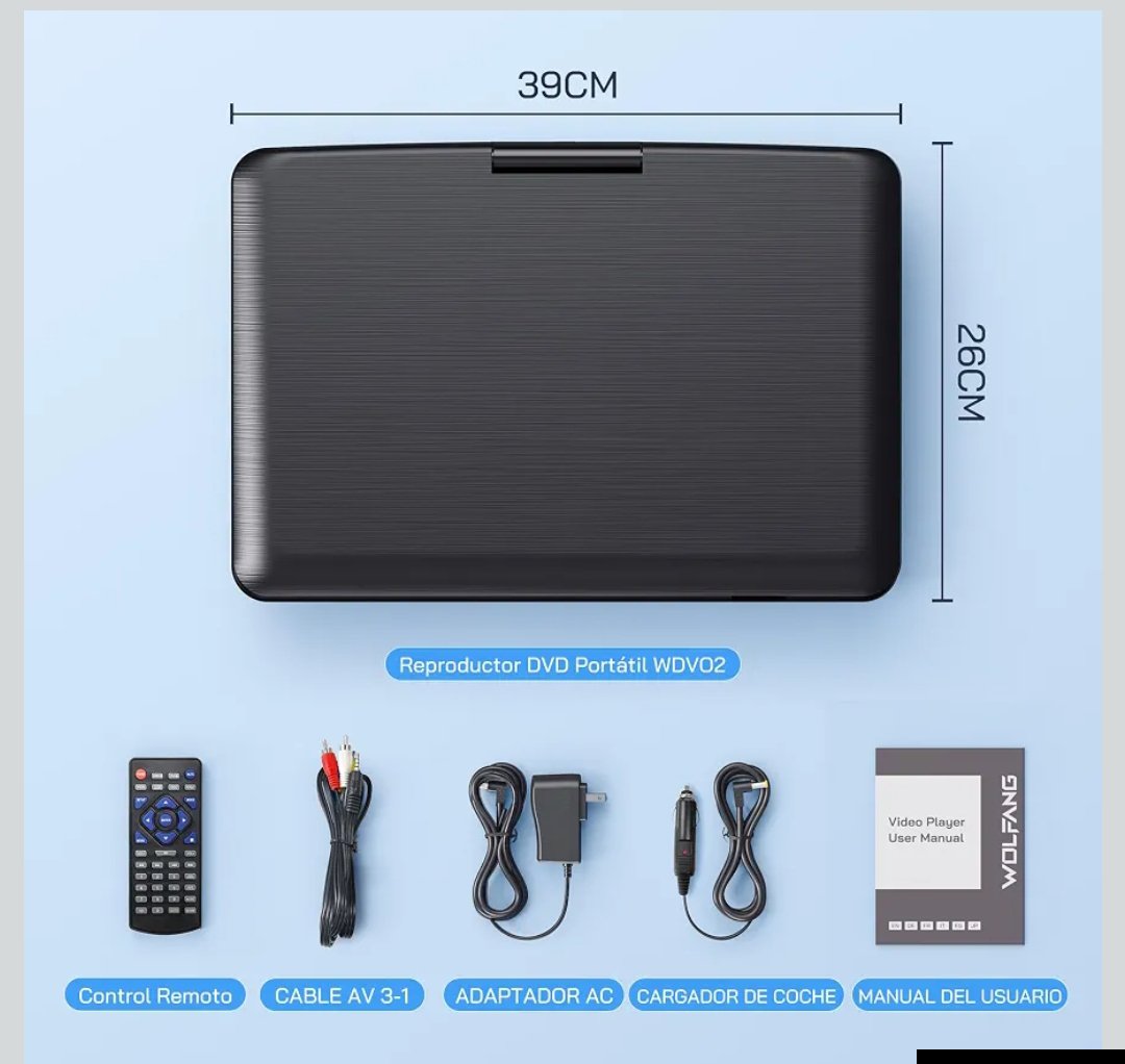 DVD PORTATIL DE 17" - Imagen 2