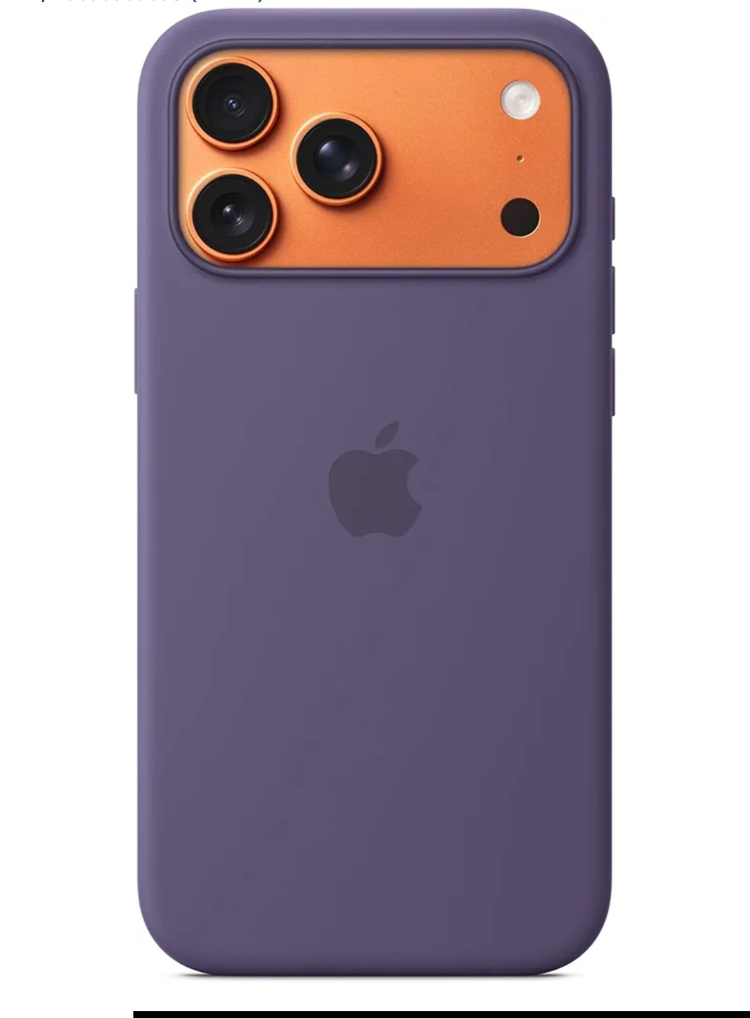 FUNDA DE SILICONA CON MAGSAFE MORADA PARA IPHONE 17 PRO MAX