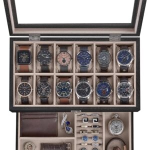 CAJA PARA RELOJES SONGMICS JOW012B01