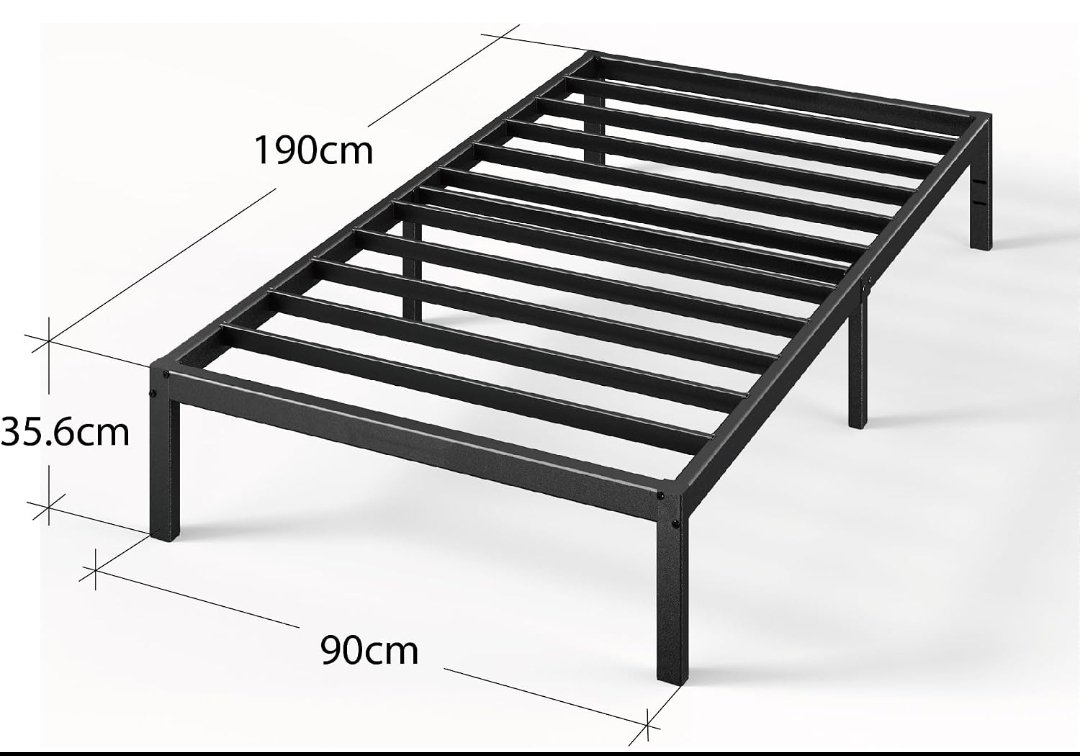 CAMA DE 90 X 190CM. - Imagen 2