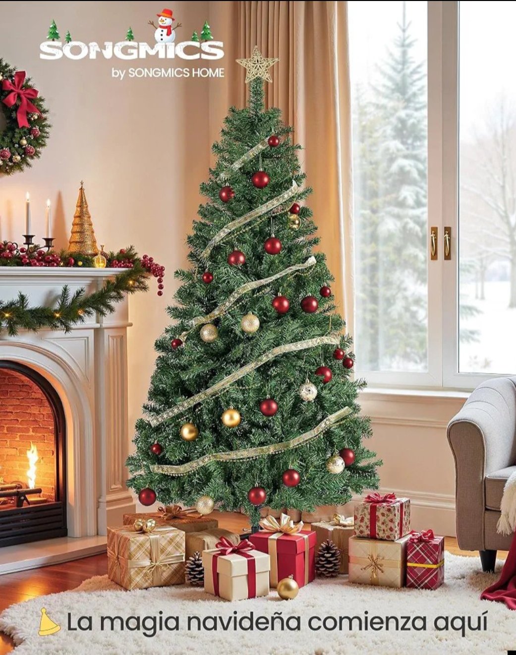 ARBOL DE NAVIDAD SONGMICS LAT001CZ01
