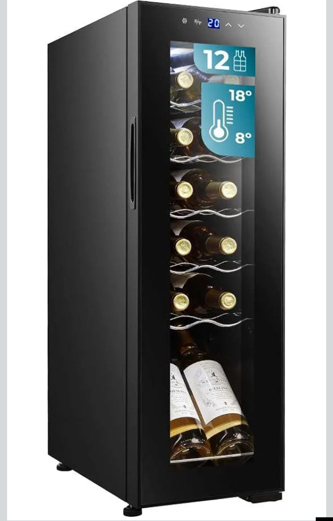 VINOTECA PARA 12 BOTELLAS CECOTEC - Imagen 2