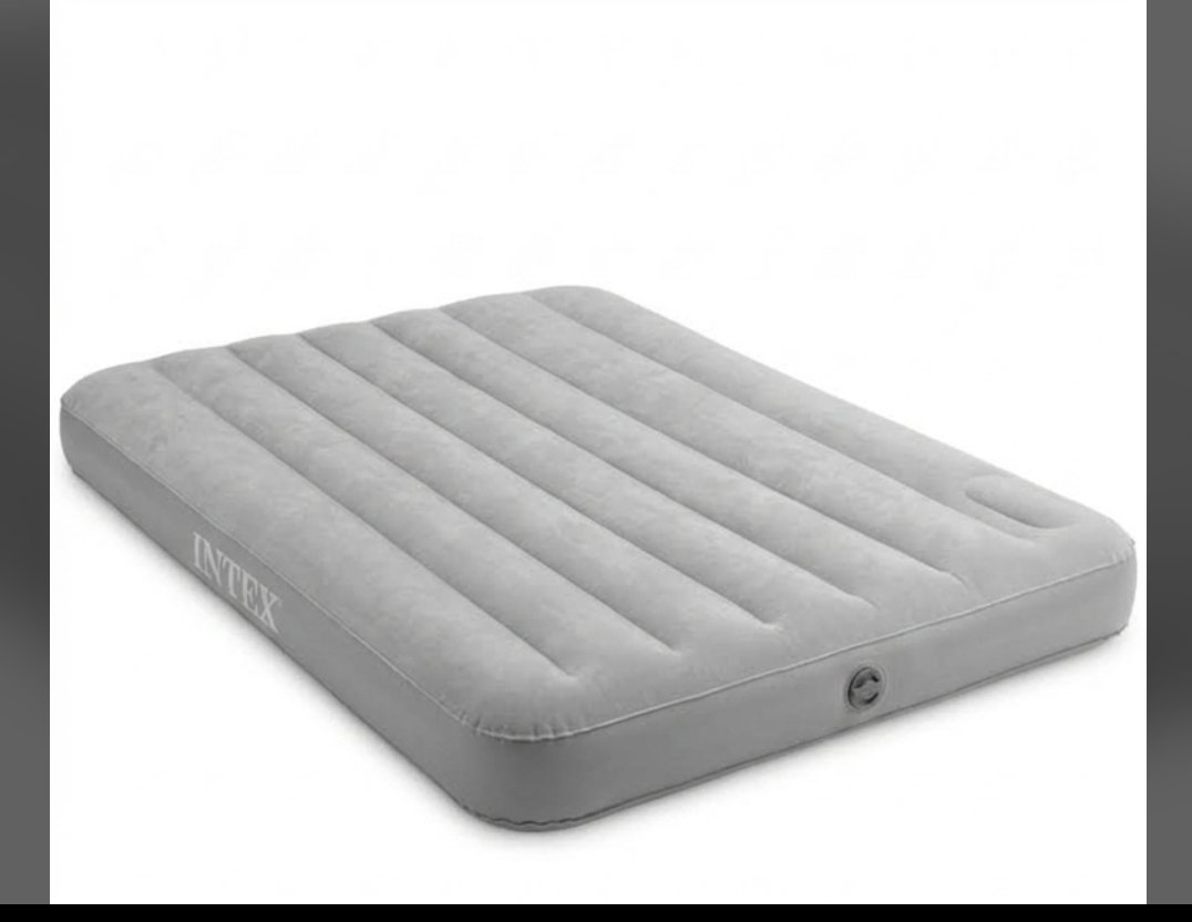 Colchón Hinchable Prestige Airbed (191 x 76 x 22 cm) con Bomba de Pie Integrada