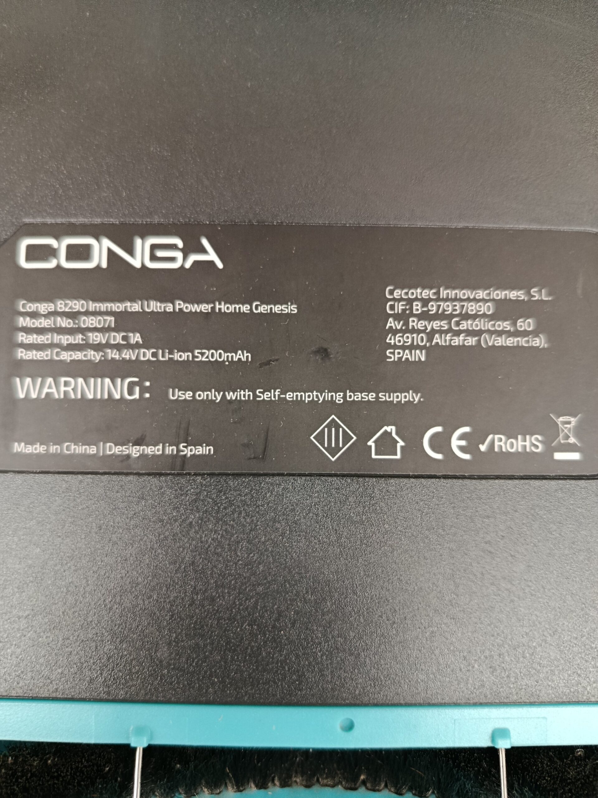 Cecotec Robot Aspirador Conga 8290 Power Ultra Home Genesis, - Imagen 6