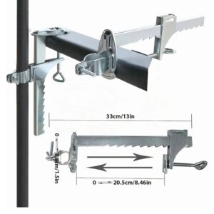 SOPORTE DE SOMBRILLA EXTENSIBLE DE JARDIN