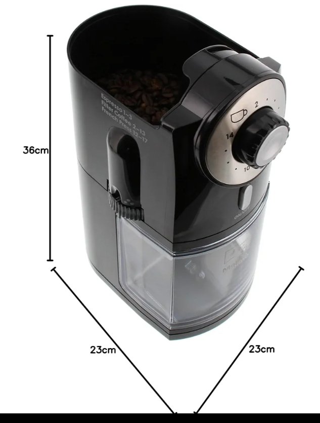 MOLINILLO ELECTRICO DE CAFE - Imagen 2