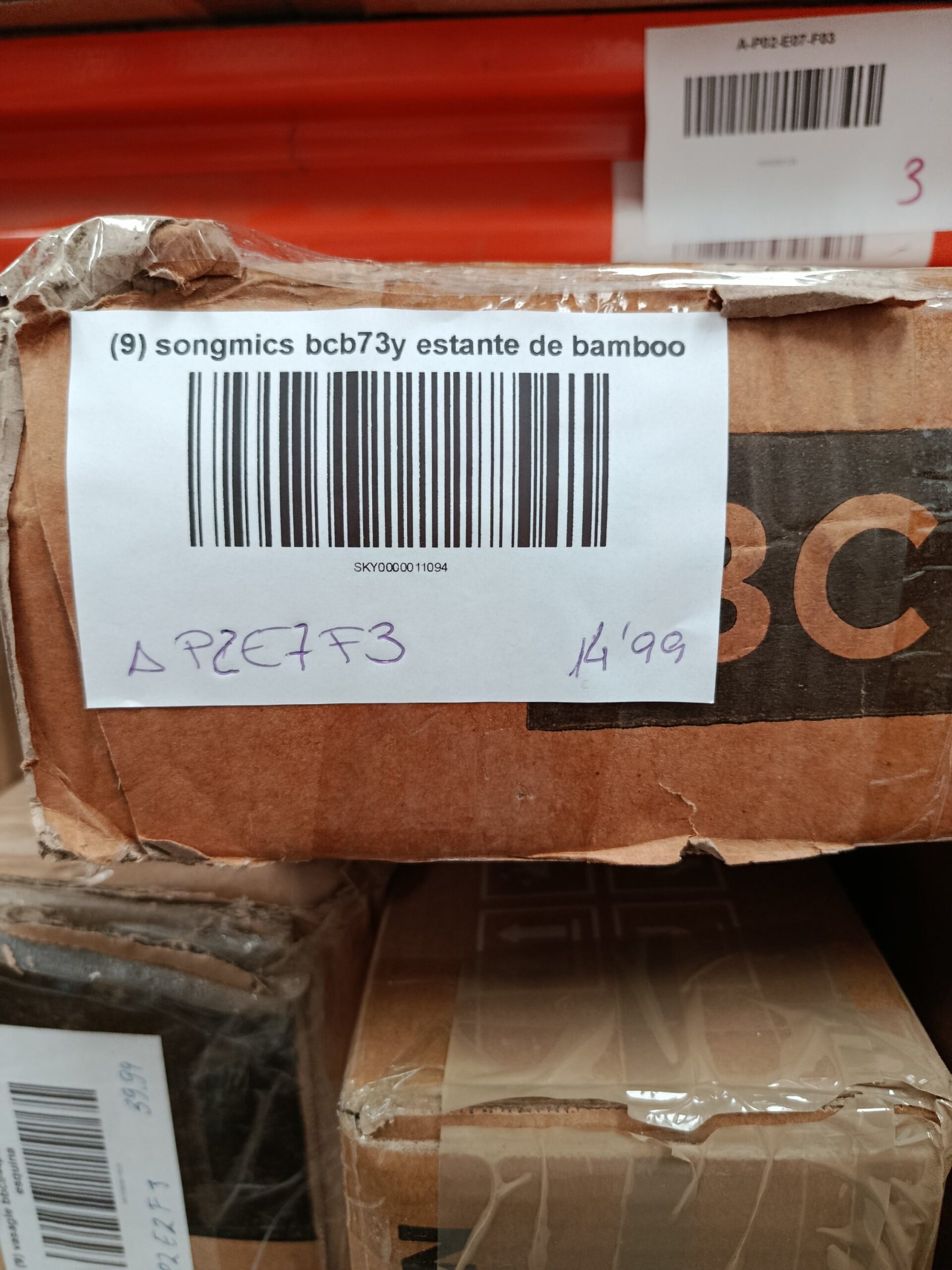 ESTANTERIA DE BAMBU SONGMICS BCB73Y - Imagen 7