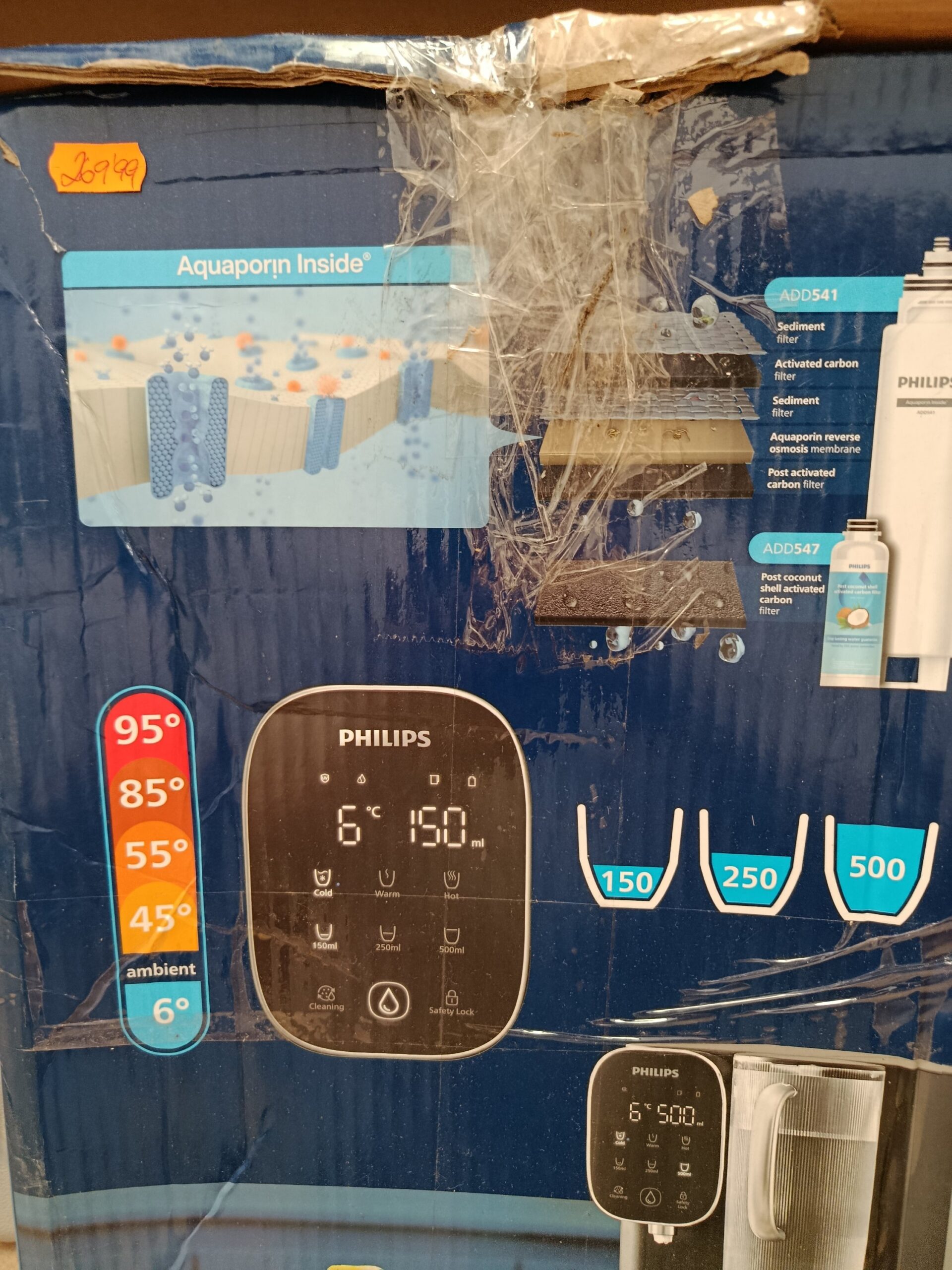 DISPENSADOR AGUA OSMOSIS PHILIPS - Imagen 12