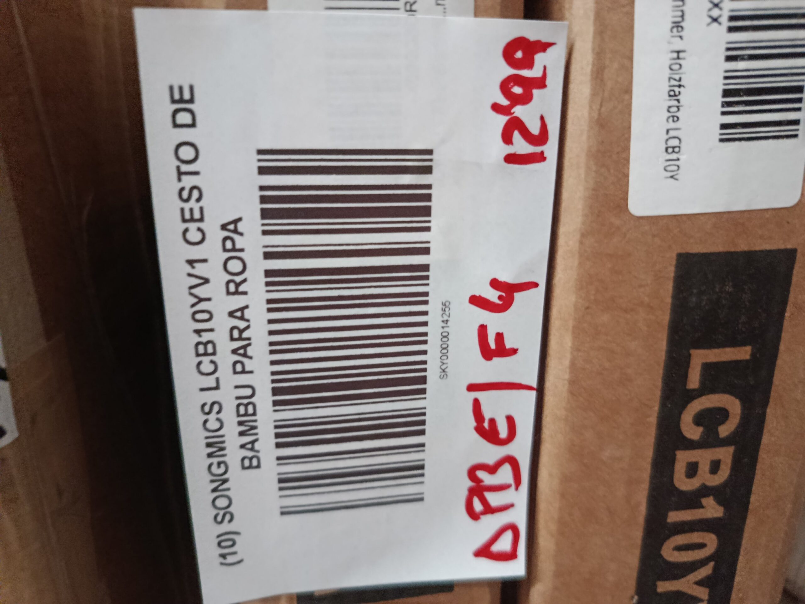 SONGMICS LCB10YV1 CESTO DE BAMBU PARA ROPA - Imagen 9