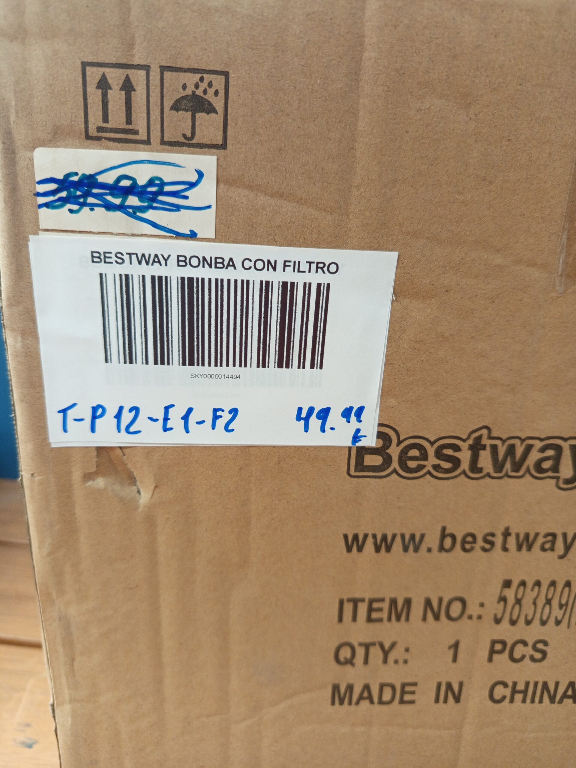 Bestway Bomba de filtro 5678 l/h, 110 W. - Imagen 7