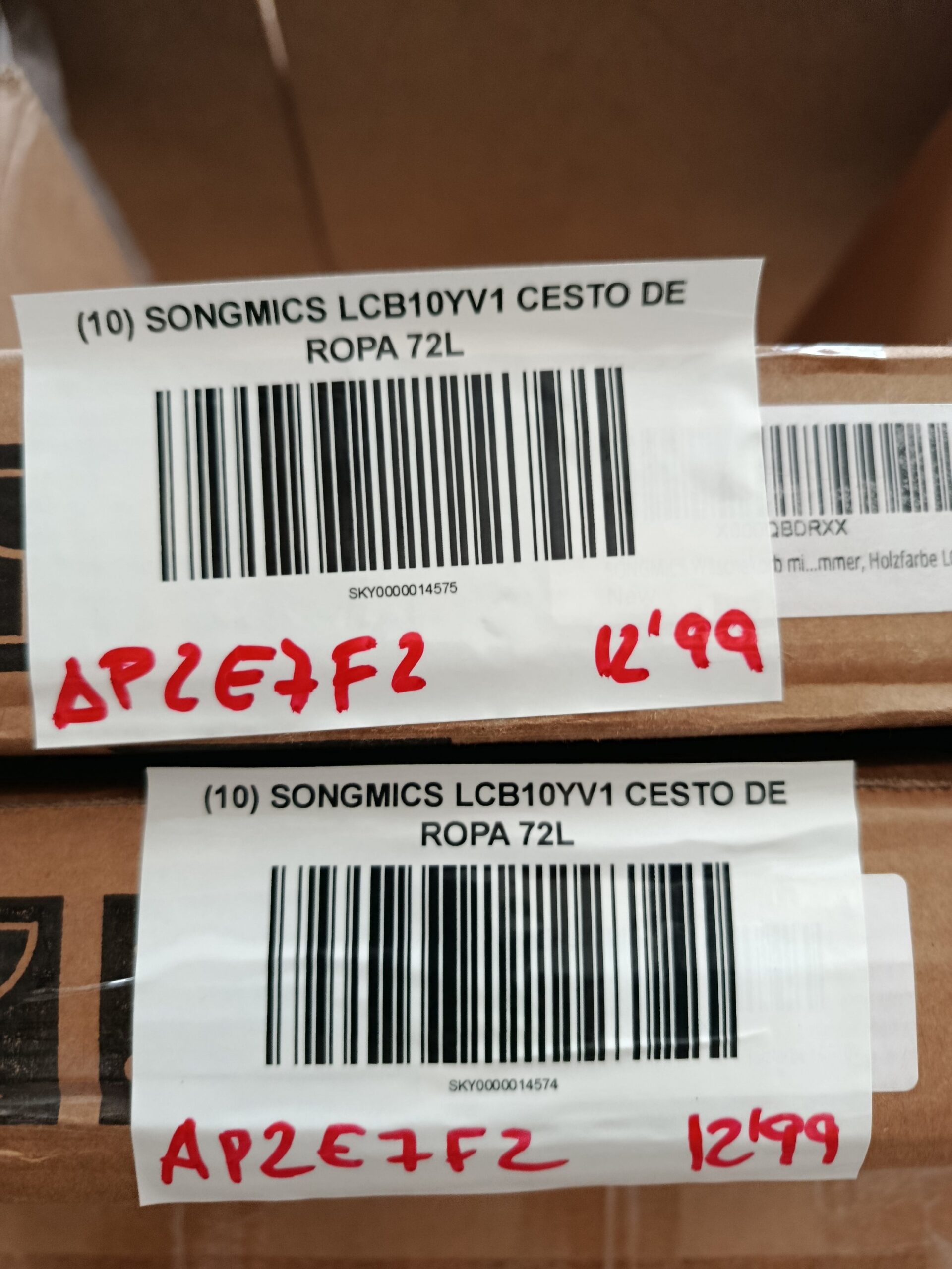 SONGMICS LCB10YV1 CESTO DE BAMBU PARA ROPA - Imagen 7