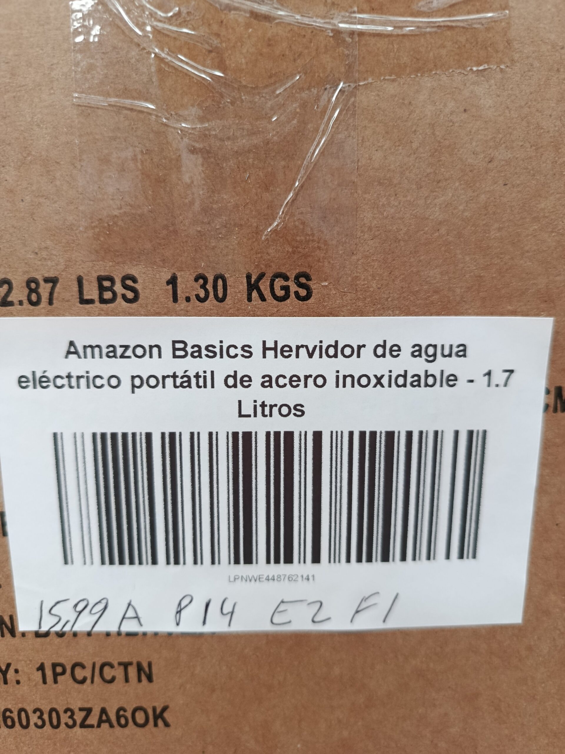 Amazon Basics Hervidor de agua eléctrico - Imagen 11