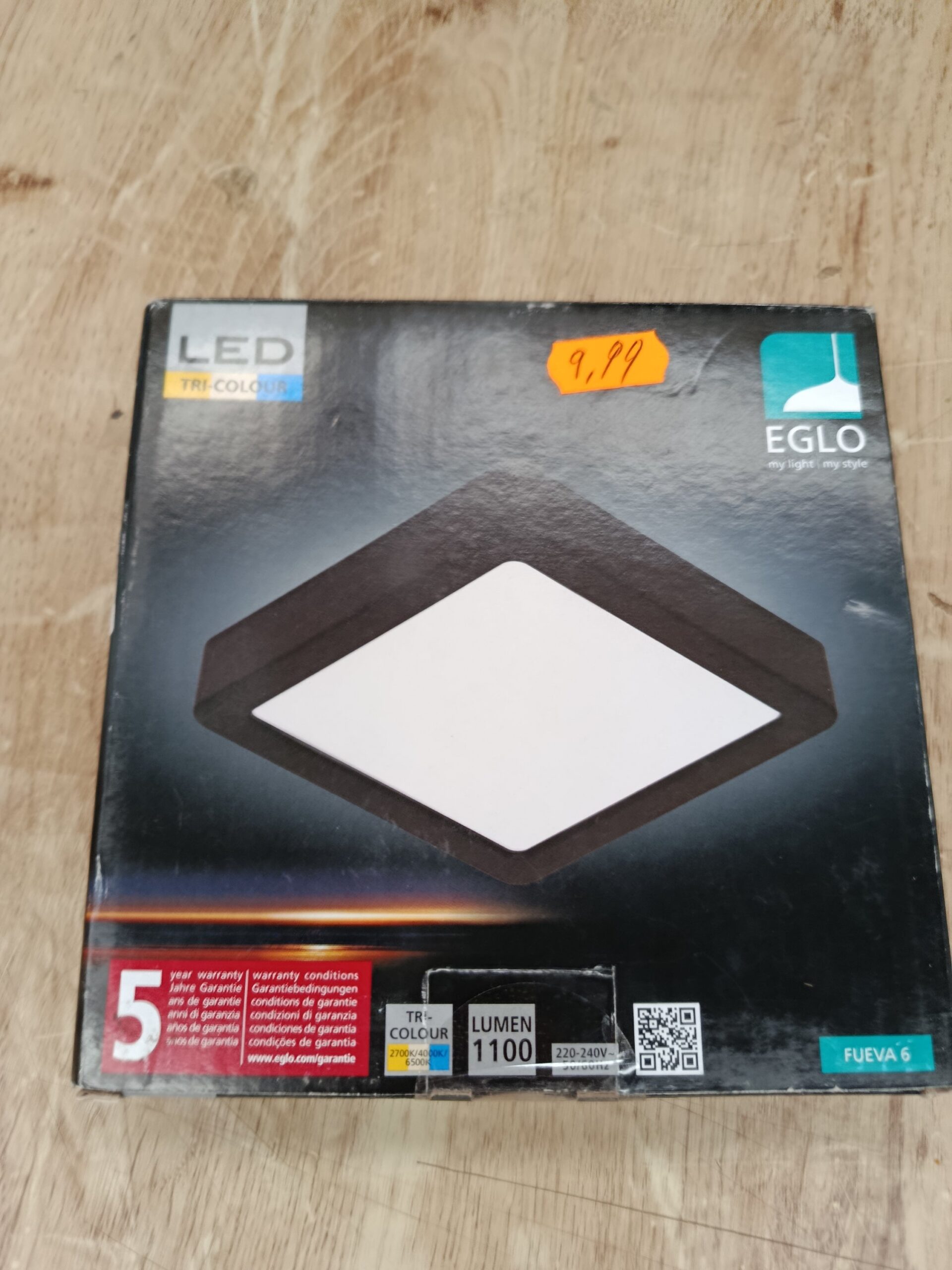 Eglo Fueva 6 Lámpara de techo LED cuadrada - Imagen 9