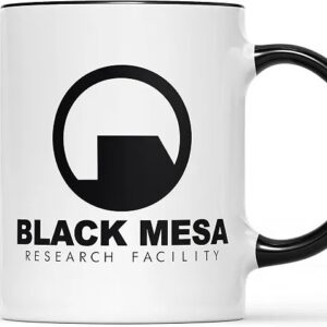 Black Mesa Research Facility Half Life Game - Taza de cerámica inspirada en el juego