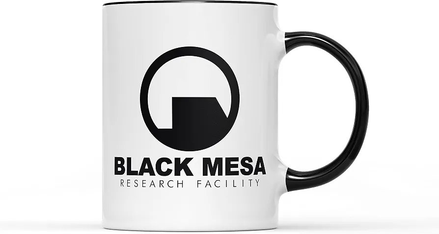 Black Mesa Research Facility Half Life Game - Taza de cerámica inspirada en el juego
