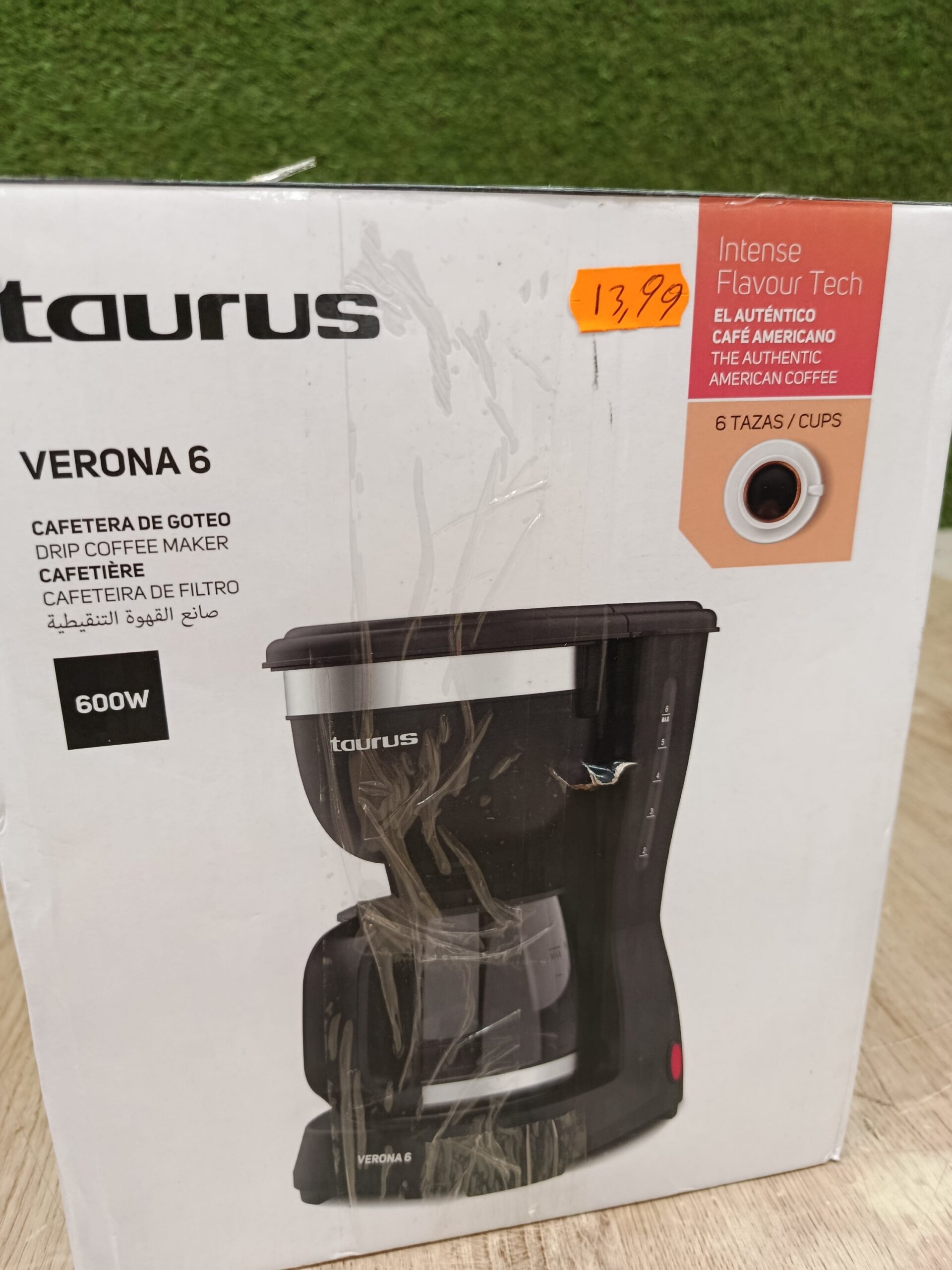 Taurus - Cafetera de Goteo 600W + Jarra - Imagen 9
