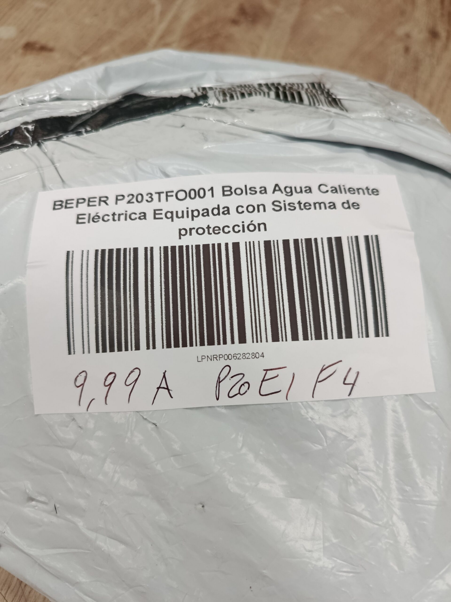 BEPER P203TFO001 Bolsa Agua Caliente Eléctrica - Imagen 7