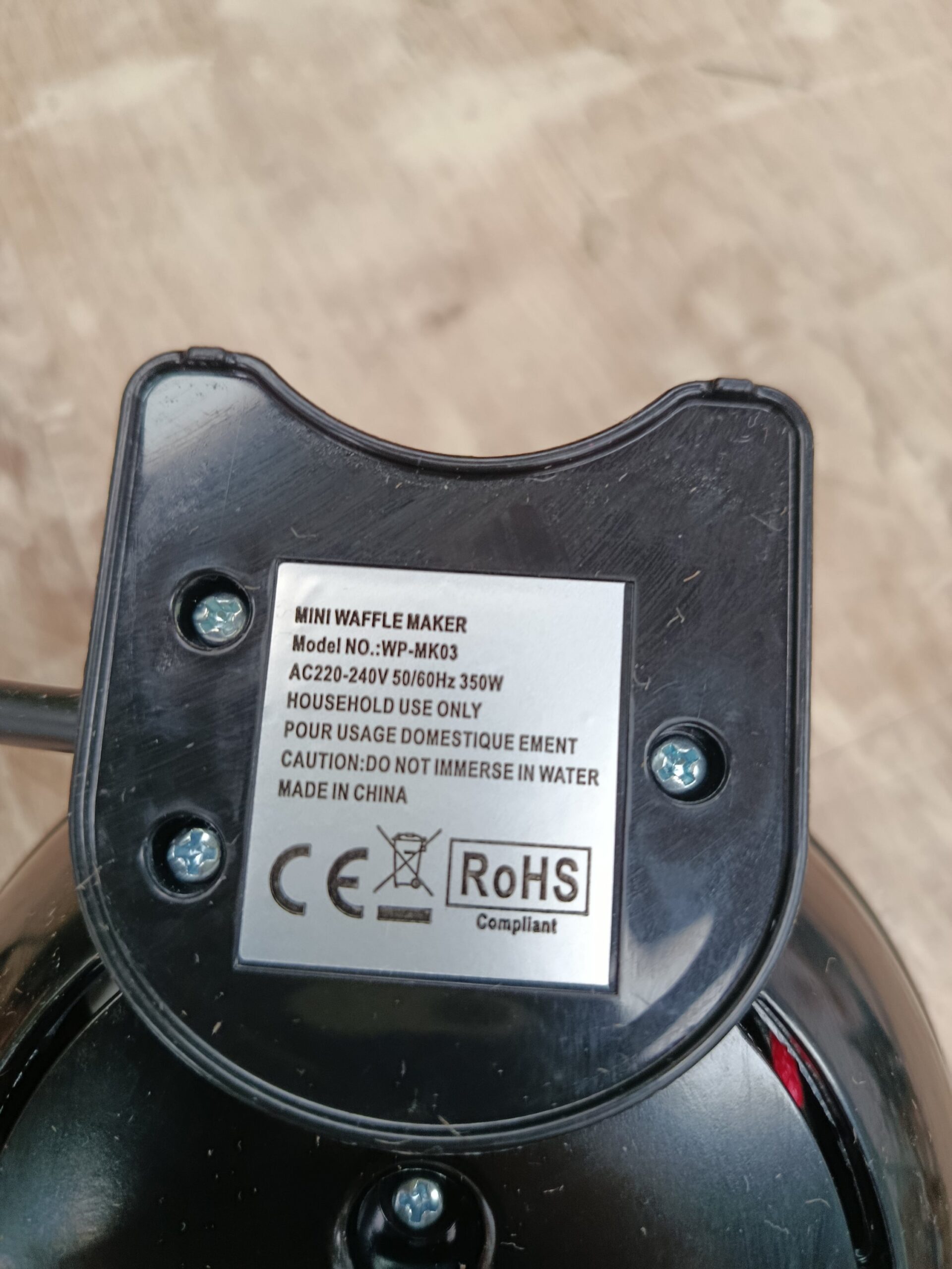 SNAILAR Gofrera Mini 550W - Imagen 4