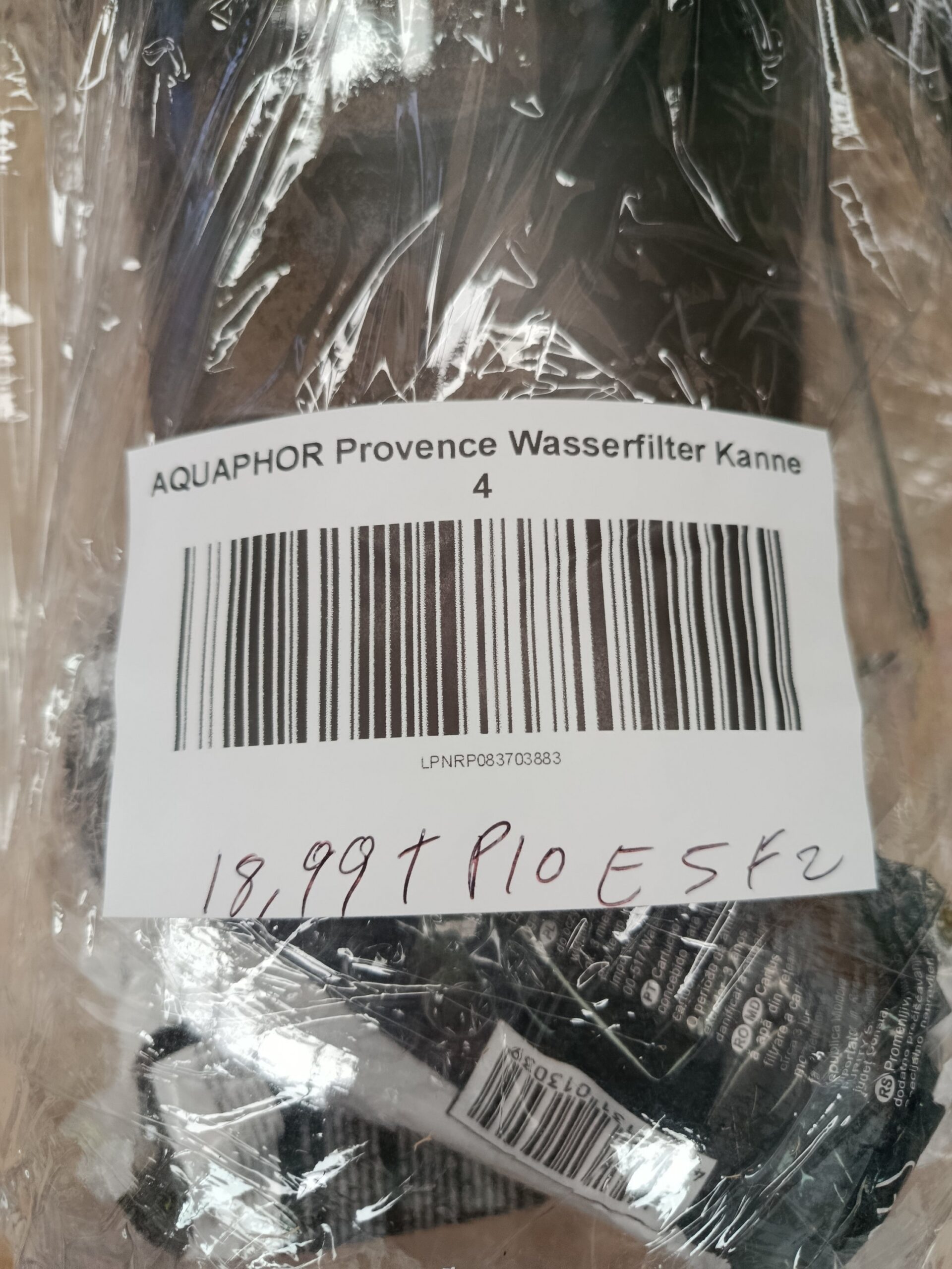 AQUAPHOR Jarra Filtrante Provence Negra - Imagen 7