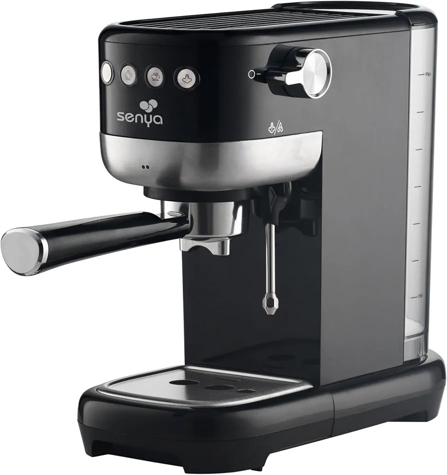 Senya Tasty Coffee Machine espresso Noir