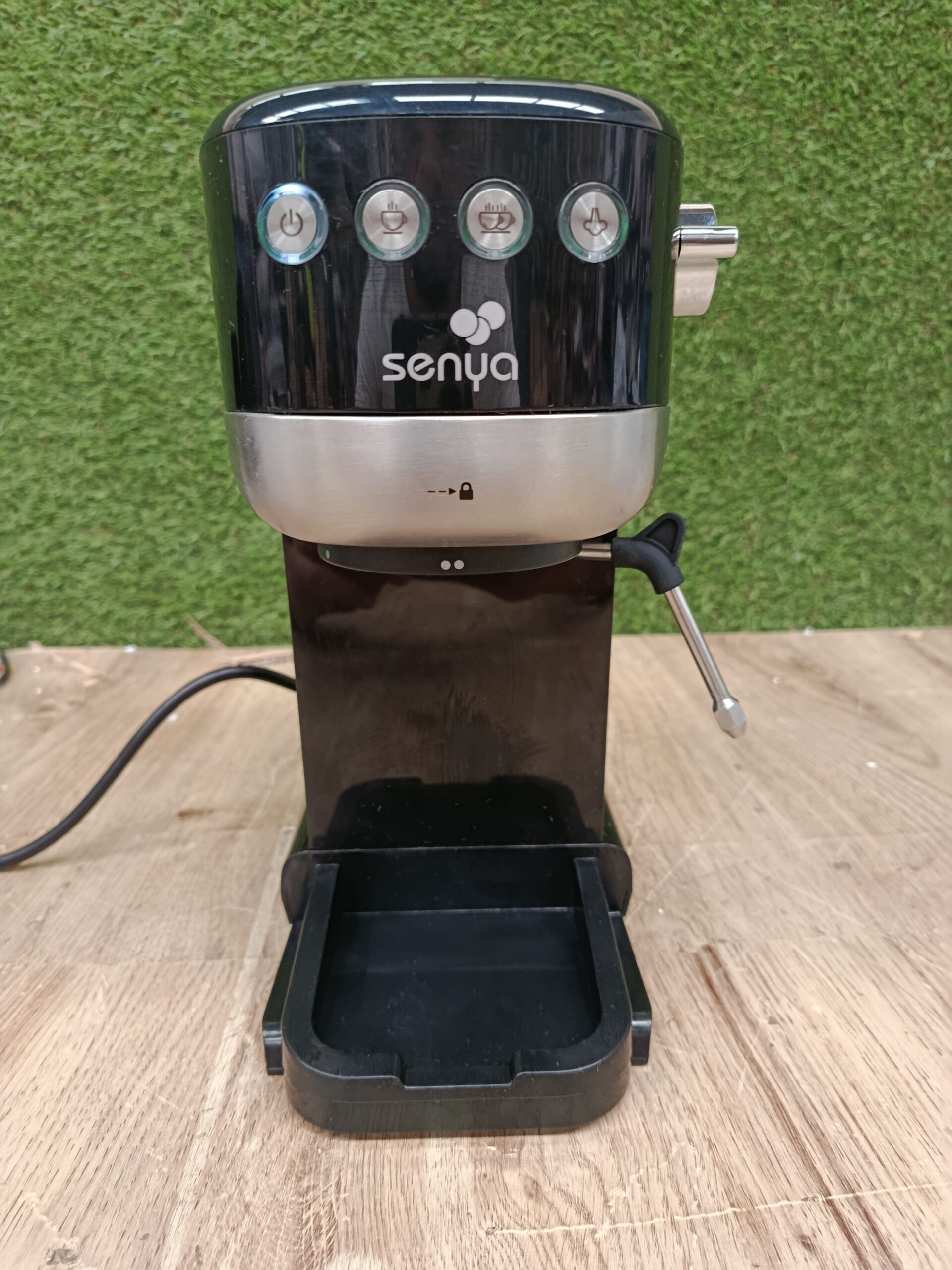 Senya Tasty Coffee Machine espresso Noir - Imagen 3