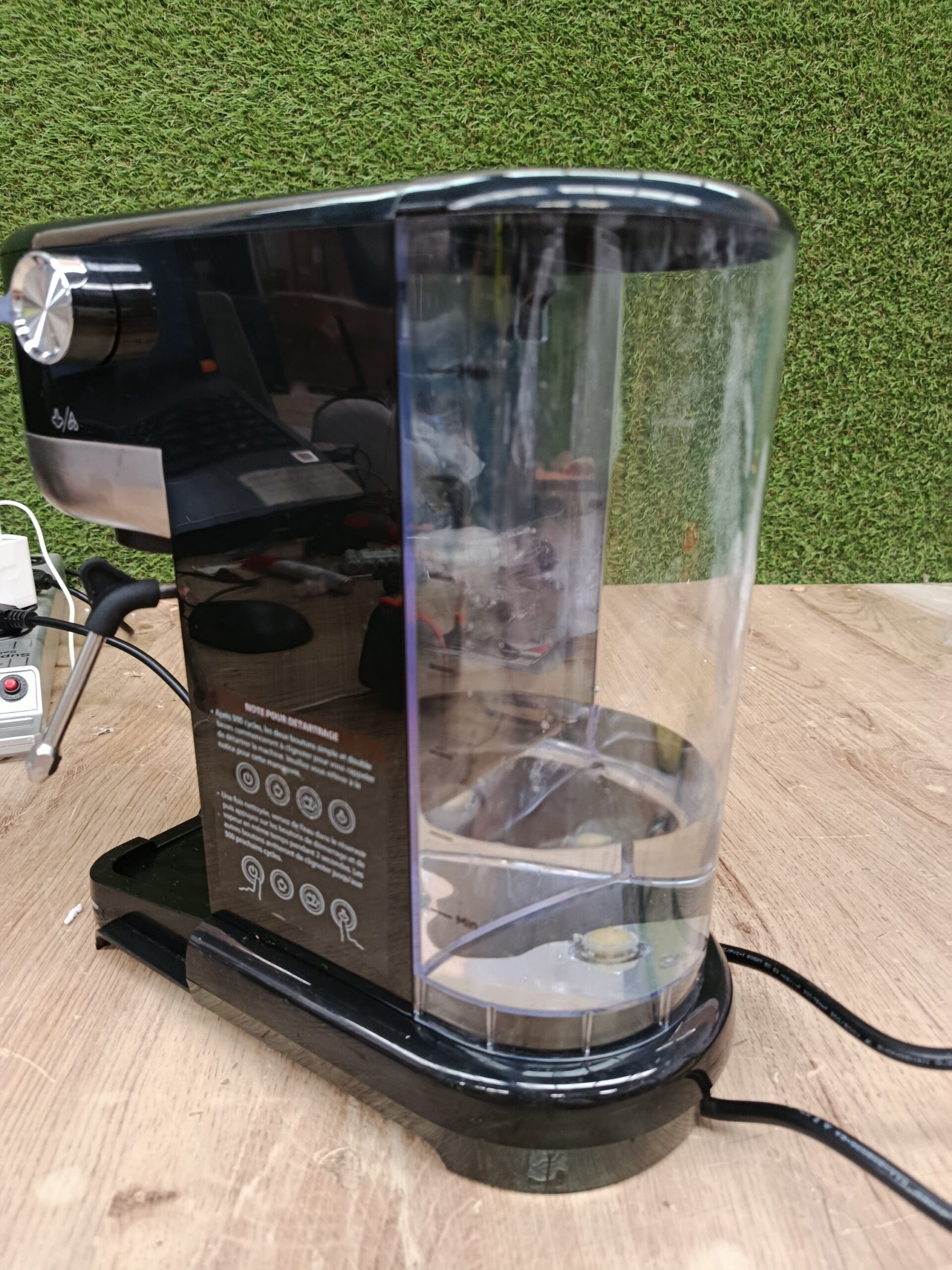 Senya Tasty Coffee Machine espresso Noir - Imagen 6