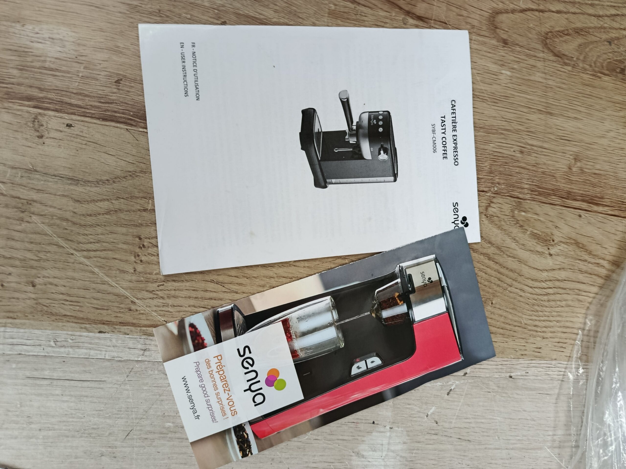 Senya Tasty Coffee Machine espresso Noir - Imagen 8