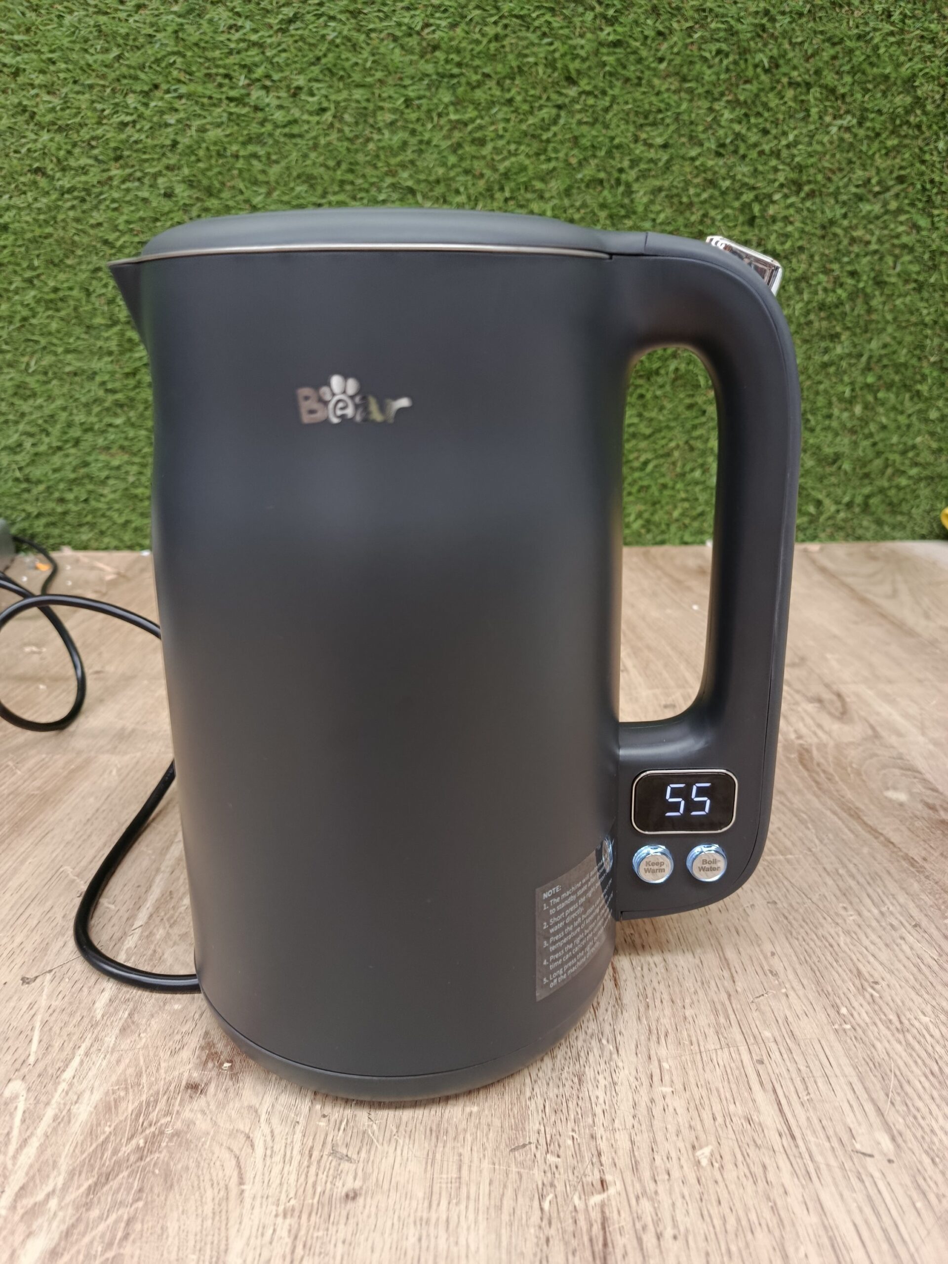 Bear Hervidor De 1,7l De Acero Inoxidable - Imagen 3
