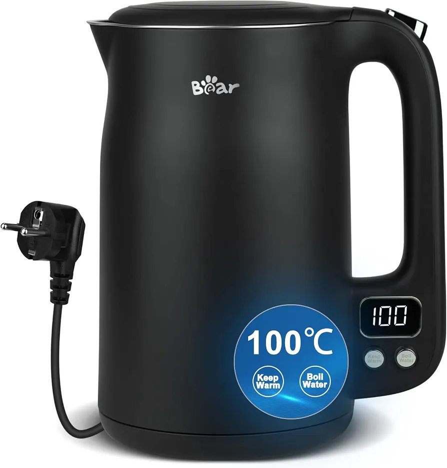 Bear Hervidor De 1,7l De Acero Inoxidable
