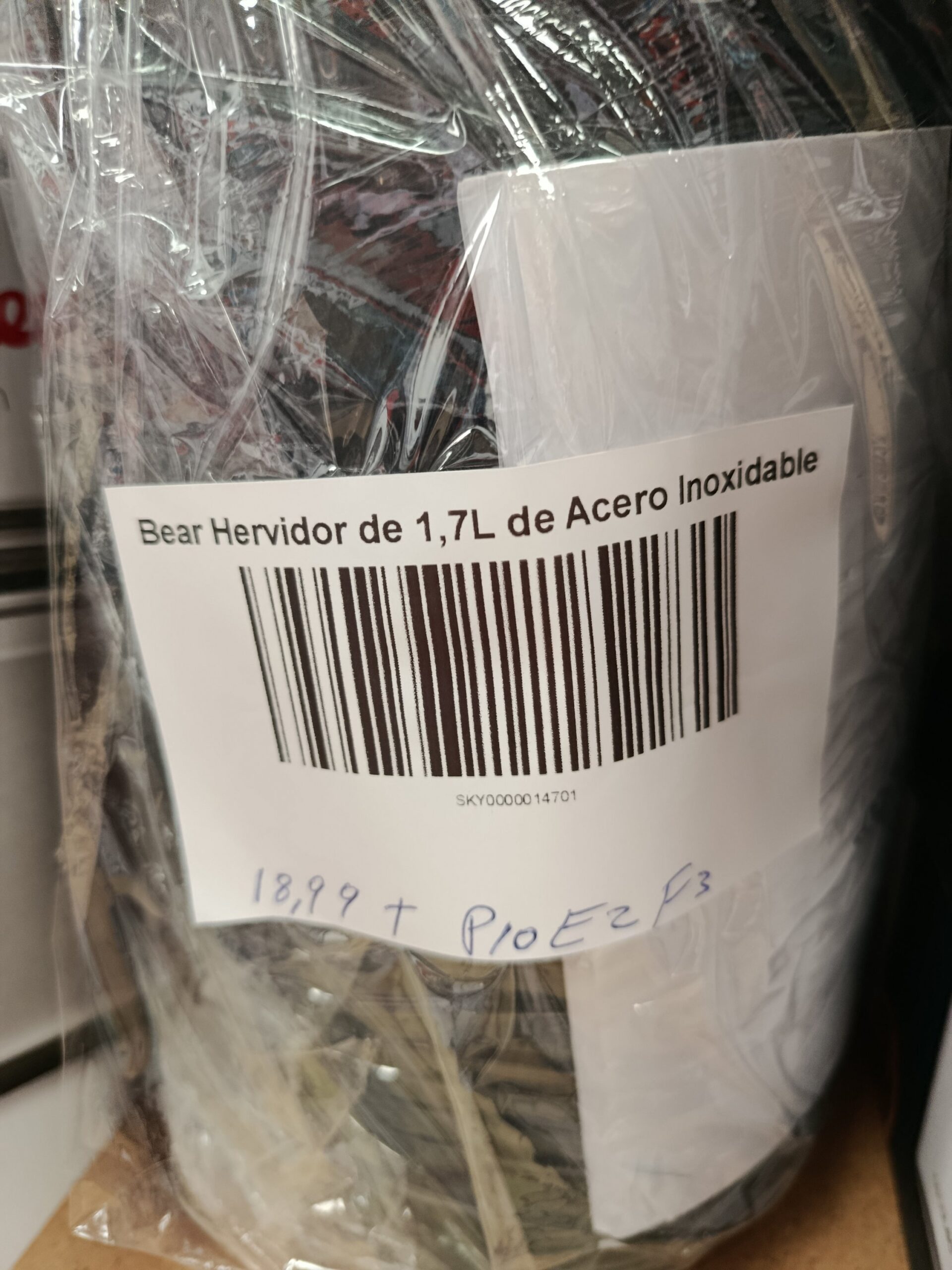 Bear Hervidor De 1,7l De Acero Inoxidable - Imagen 10