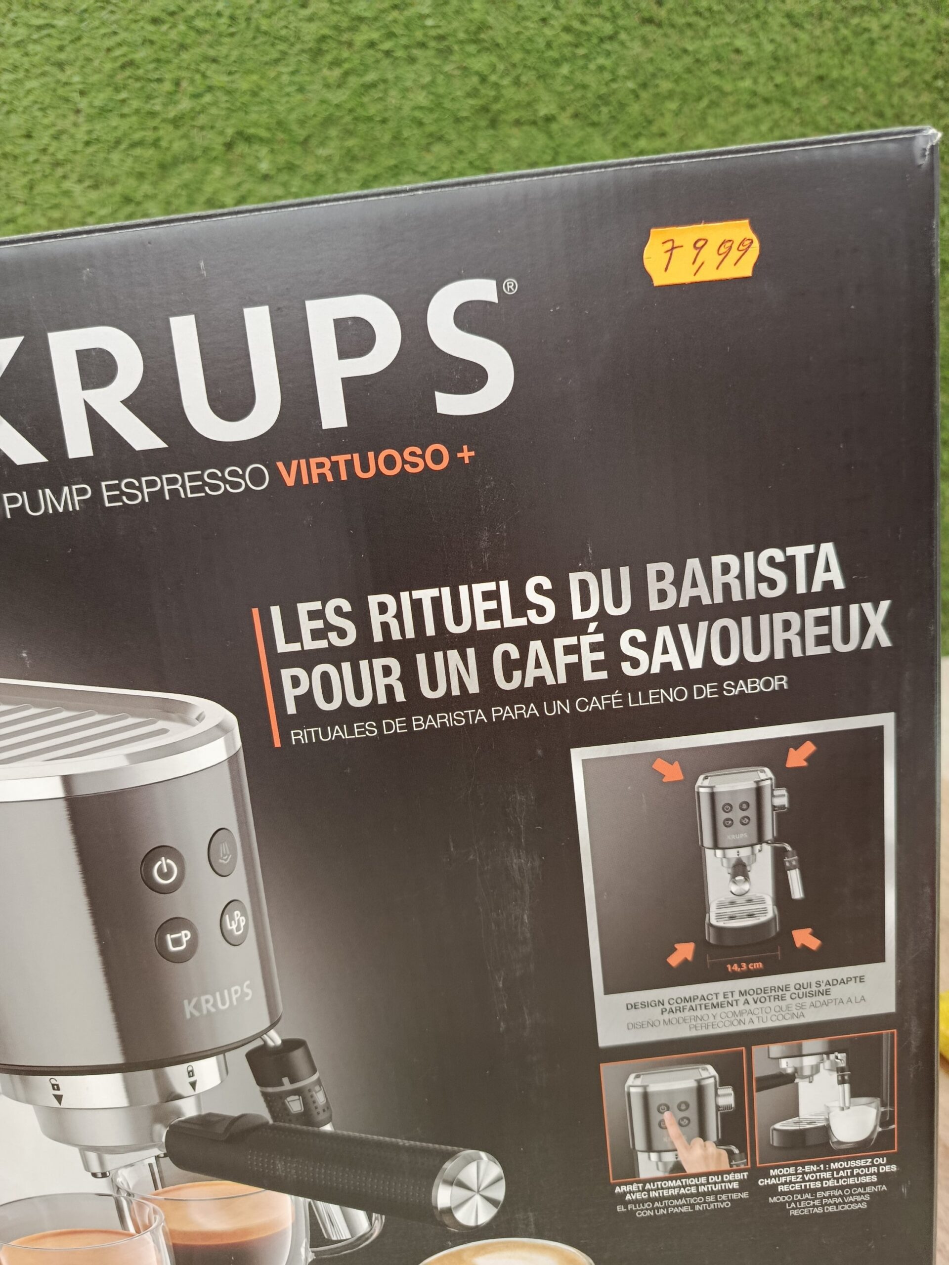KRUPS Virtuoso+ Cafetera Espresso - Imagen 8