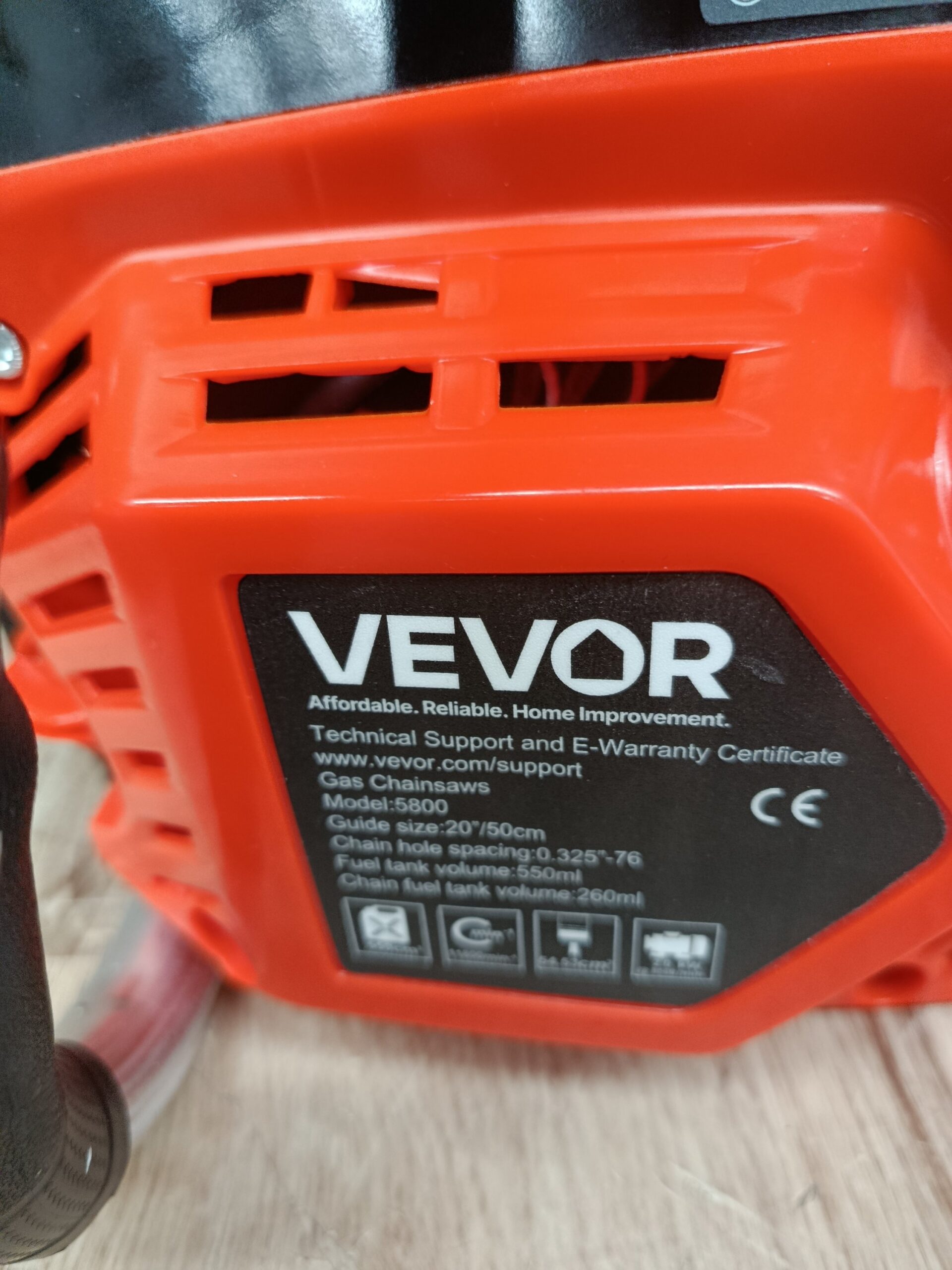 VEVOR Motosierra de Gasolina de 508 mm - Imagen 4