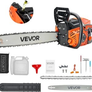 VEVOR Motosierra de Gasolina de 508 mm