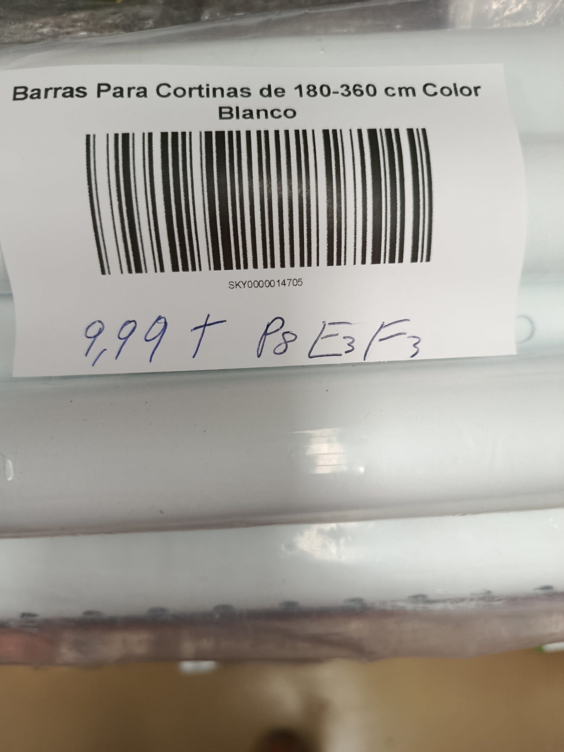 Barra para cortinas de 180-360 cm - Imagen 4
