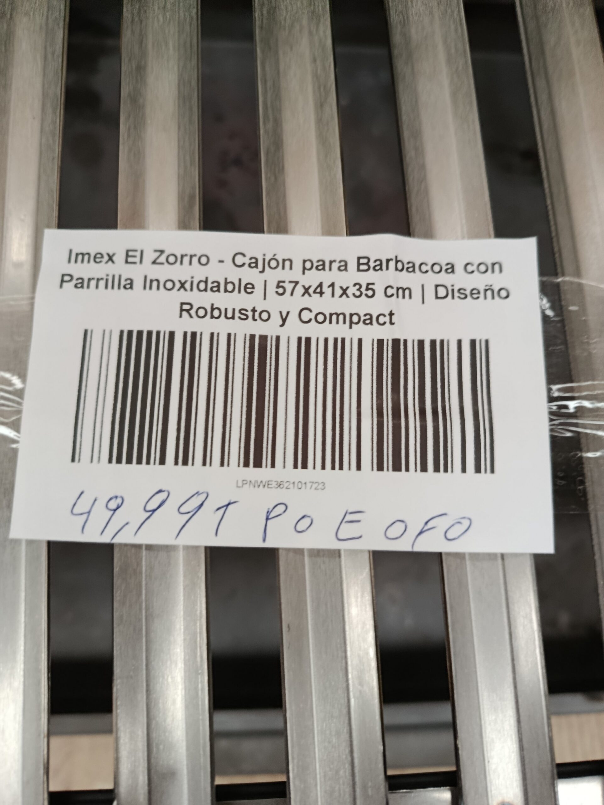 Imex El Zorro - Cajón para Barbacoa con Parrilla Inoxidable - Imagen 6