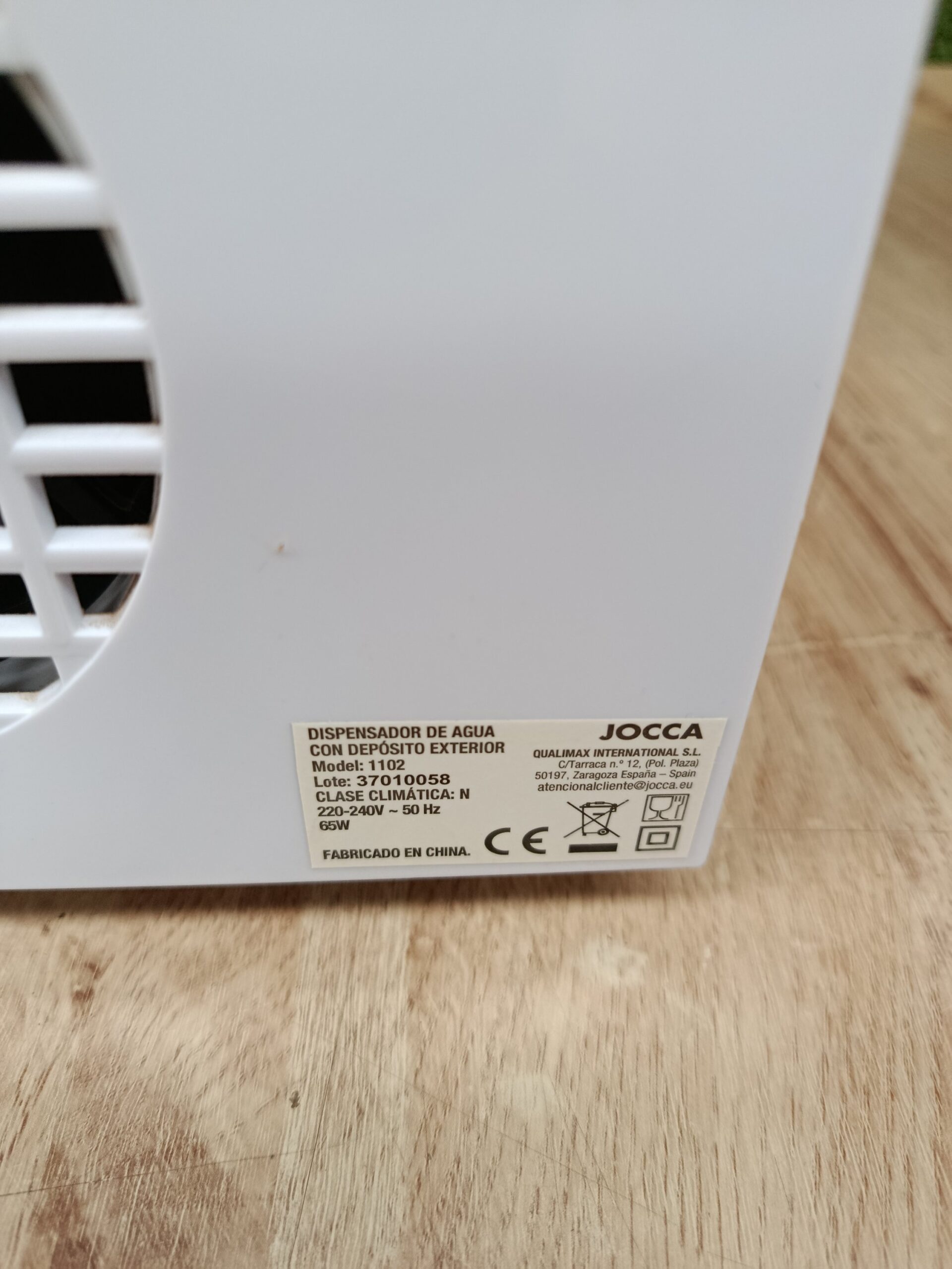 Jocca - Dispensador de Agua con Depósito 7 Litros - Imagen 4