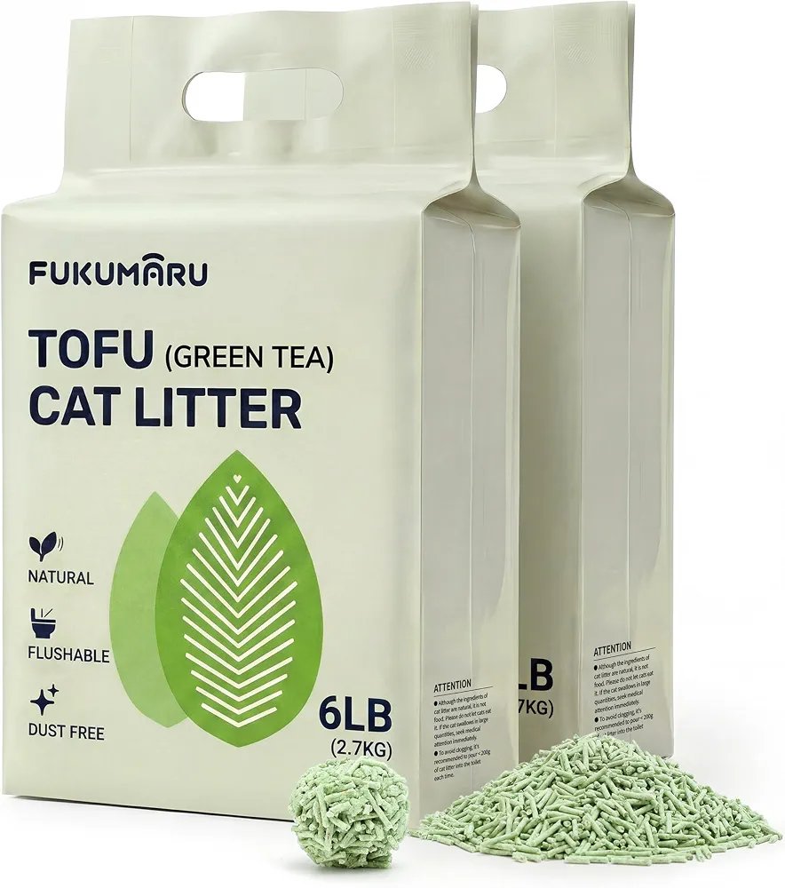 FUKUMARU Arena de Tofu para Gatos 5.4kg