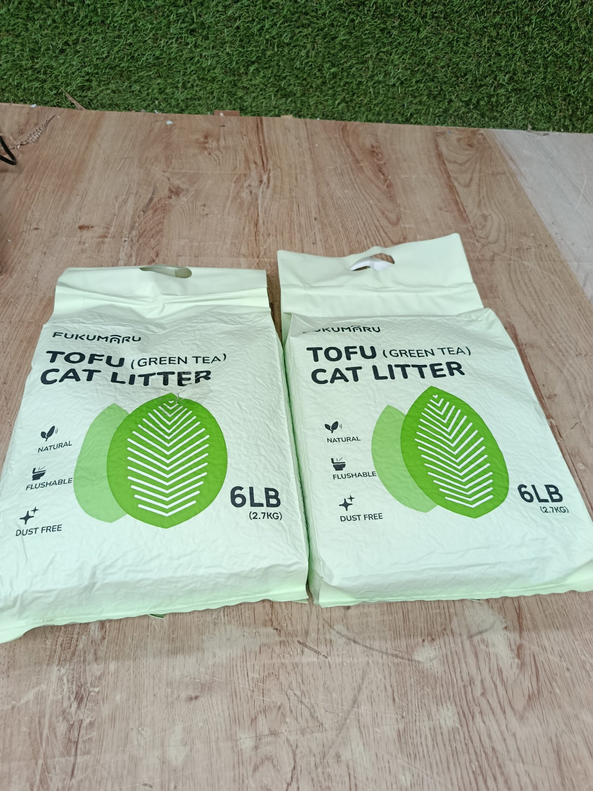 FUKUMARU Arena de Tofu para Gatos 5.4kg - Imagen 3