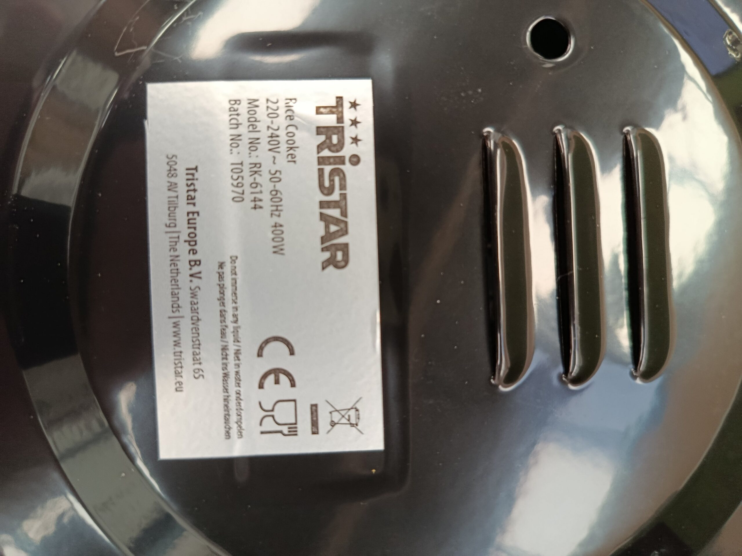 Tristar Olla Arrocera 1 L, Hasta 5 Raciones - Imagen 4