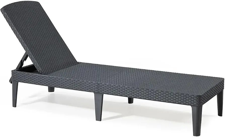 Keter Jaipur-Tumbona de Jardín Plegable